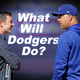 Dodgers head of baseball operations Andrew Friedman and manager Dave Roberts.